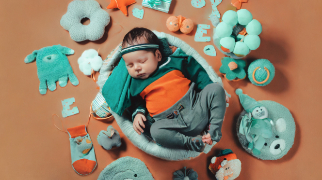 newborn_orange-teal_cheesecloth_props 4